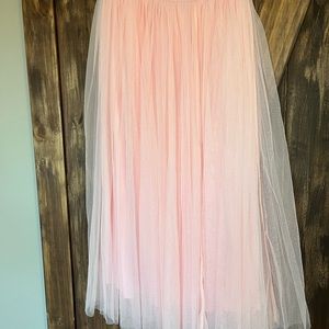 Loveriche Pink Tulle Skirt